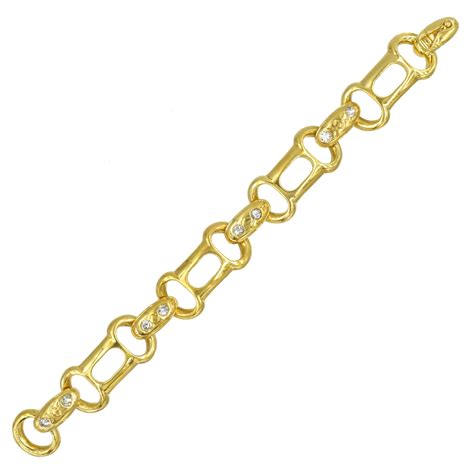 gucci horsebit diamond bracelet|vintage gucci horsebit bracelet.